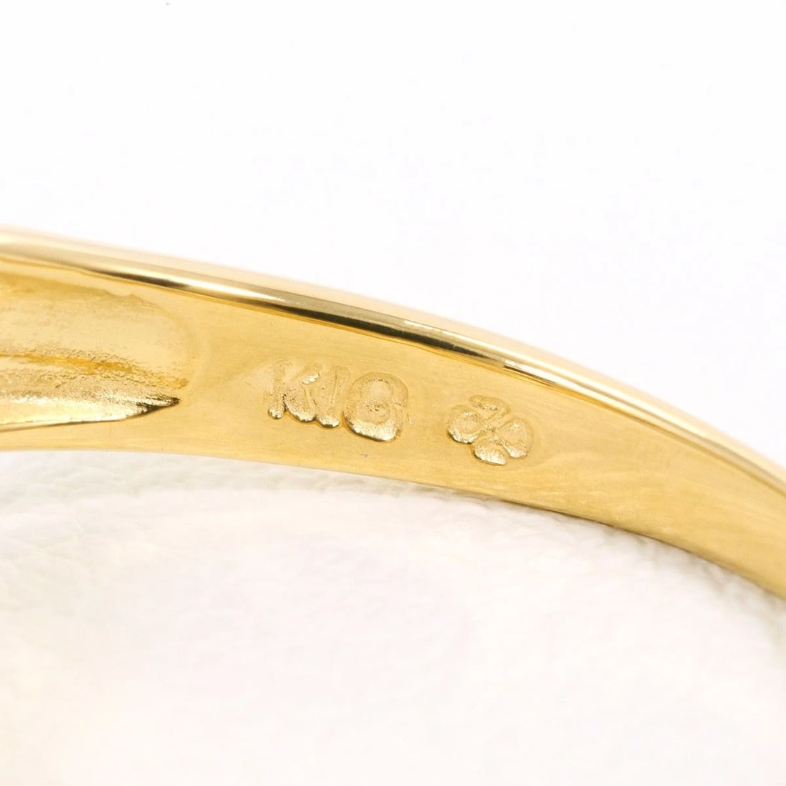 K18 GOLD RING DIAMOND - 4