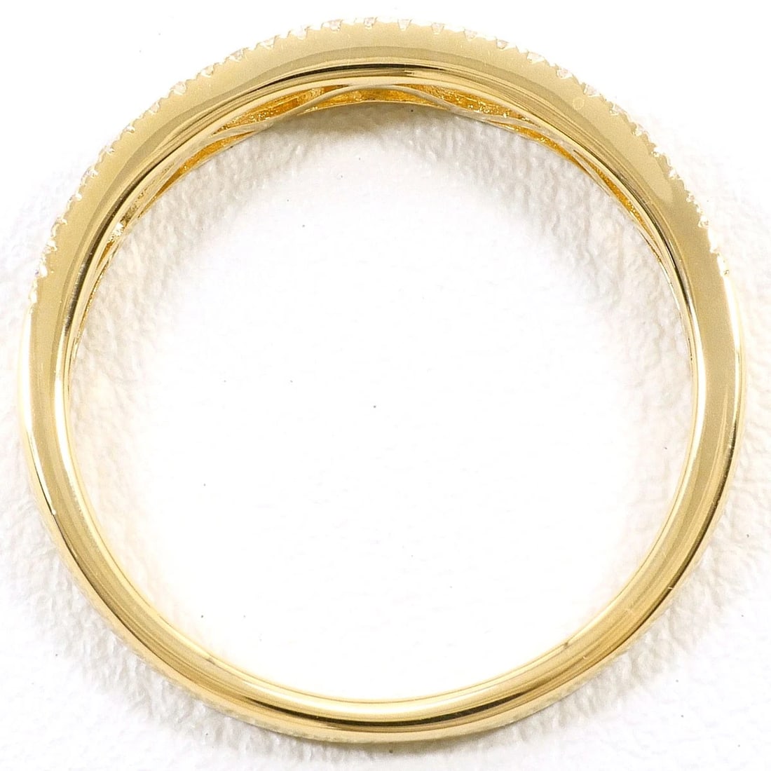 K18 GOLD RING DIAMOND - 2