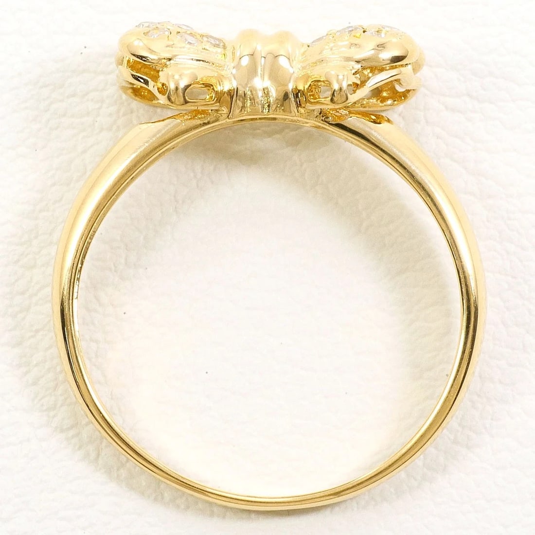 K18 GOLD RING DIAMOND - 2