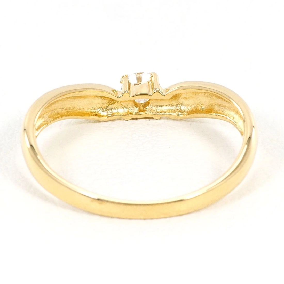 K18 GOLD RING DIAMOND - 3