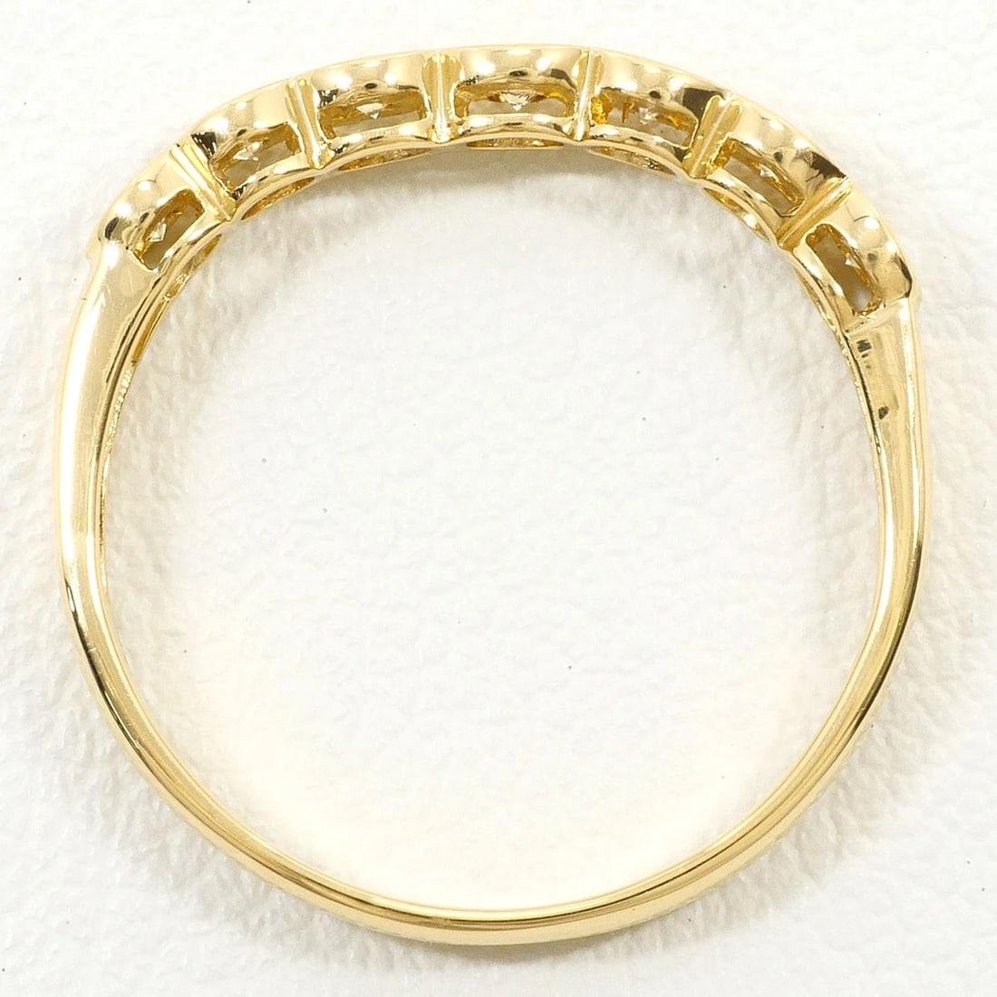 K18 GOLD RING DIAMOND - 2