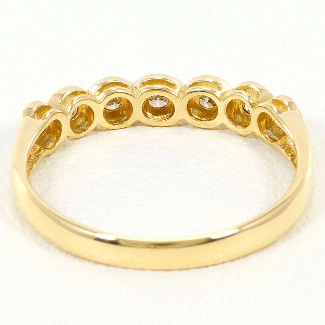 K18 GOLD RING DIAMOND - 3