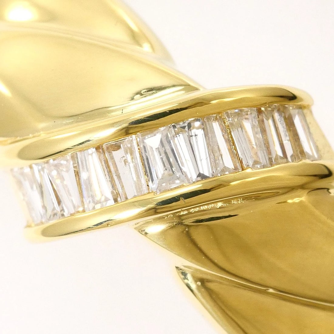 K18 GOLD RING DIAMOND - 2
