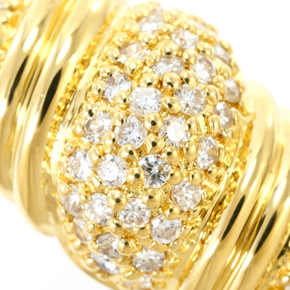 K18 GOLD RING DIAMOND - 2