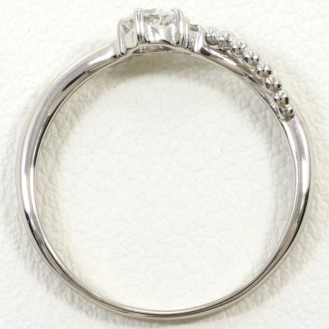 K18 GOLD RING DIAMOND - 2