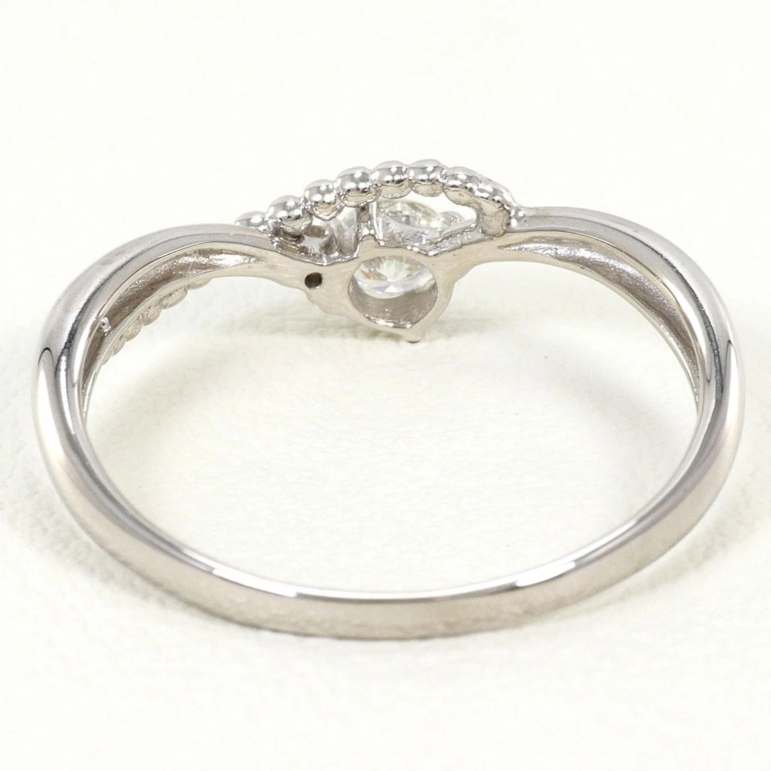 K18 GOLD RING DIAMOND - 3