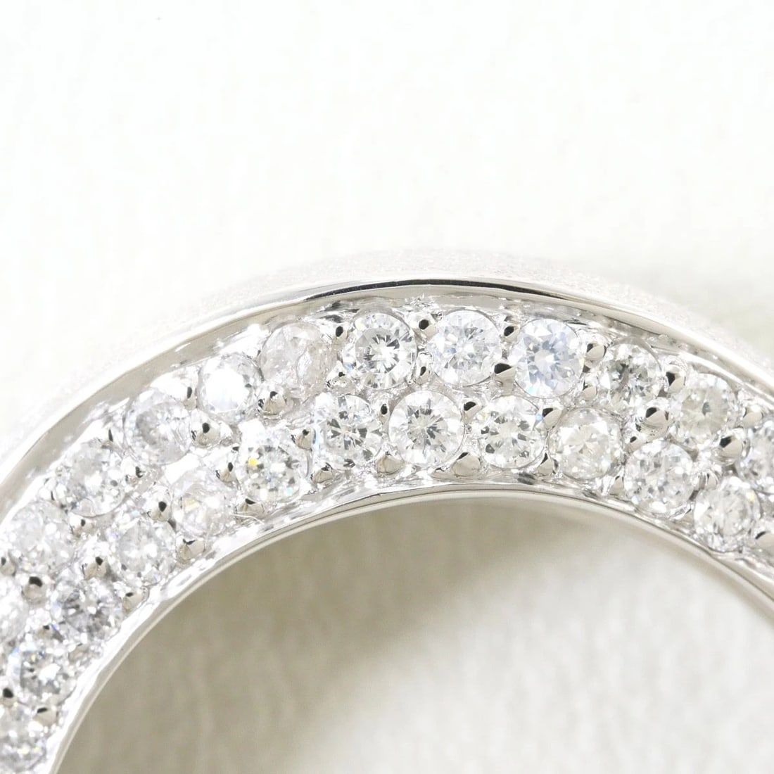 K18 GOLD RING DIAMOND - 4