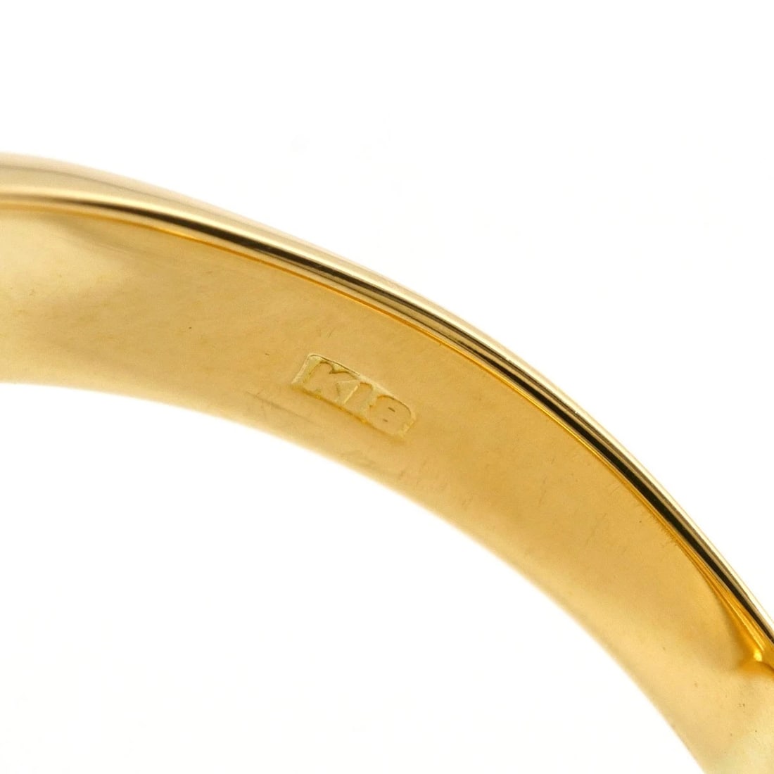 K18 GOLD RING DIAMOND - 5