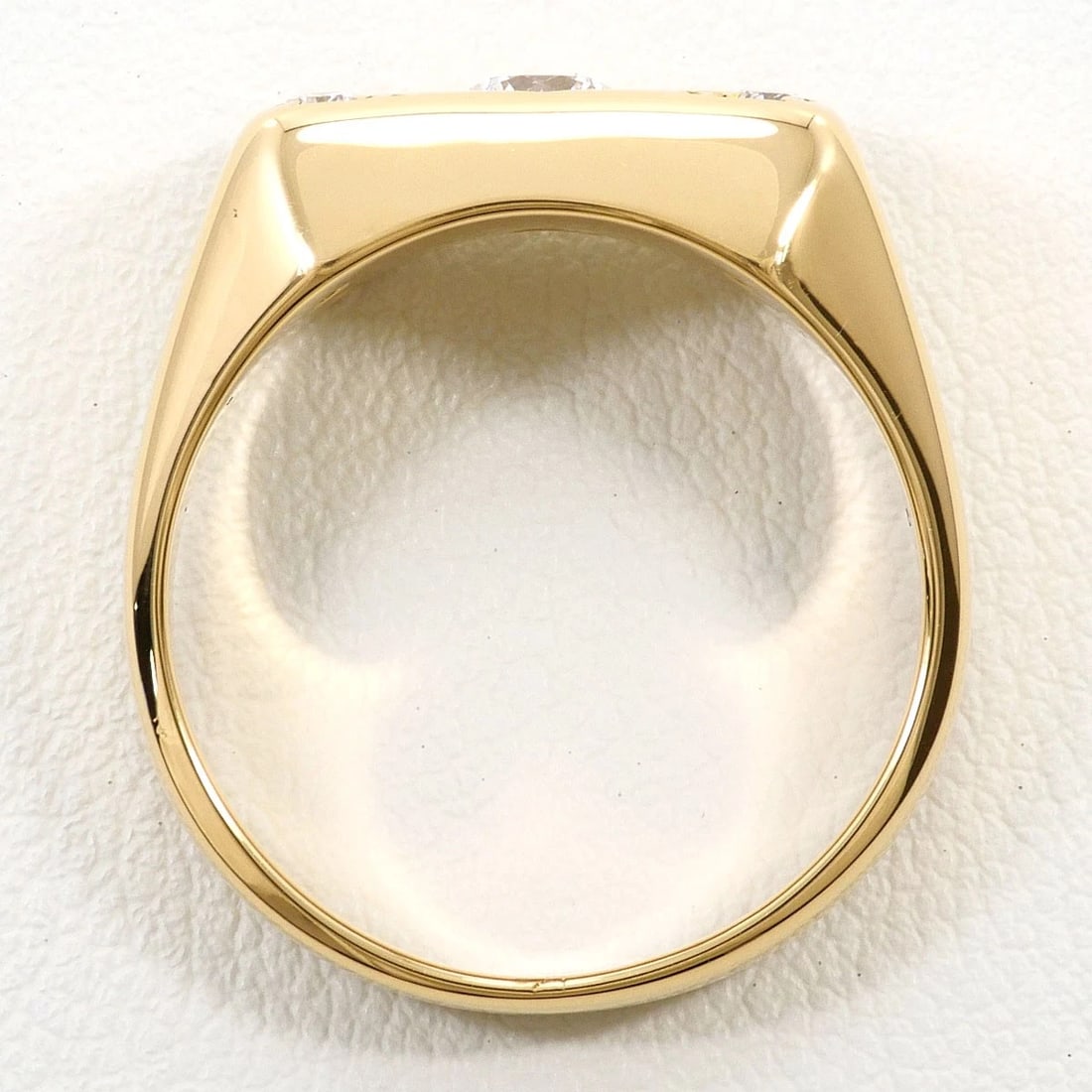 K18 GOLD RING DIAMOND - 3