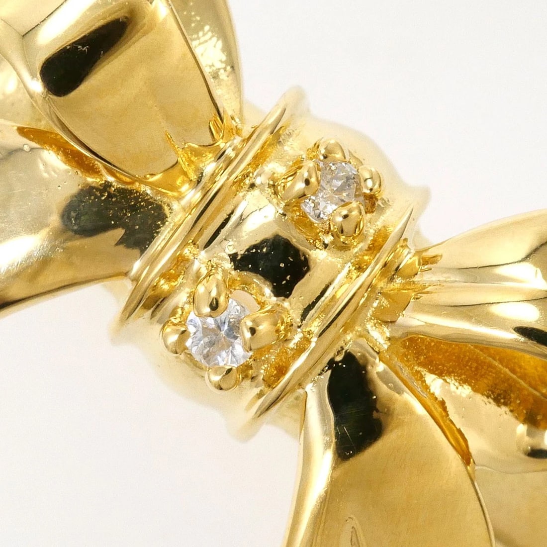 K18 GOLD RING DIAMOND - 2
