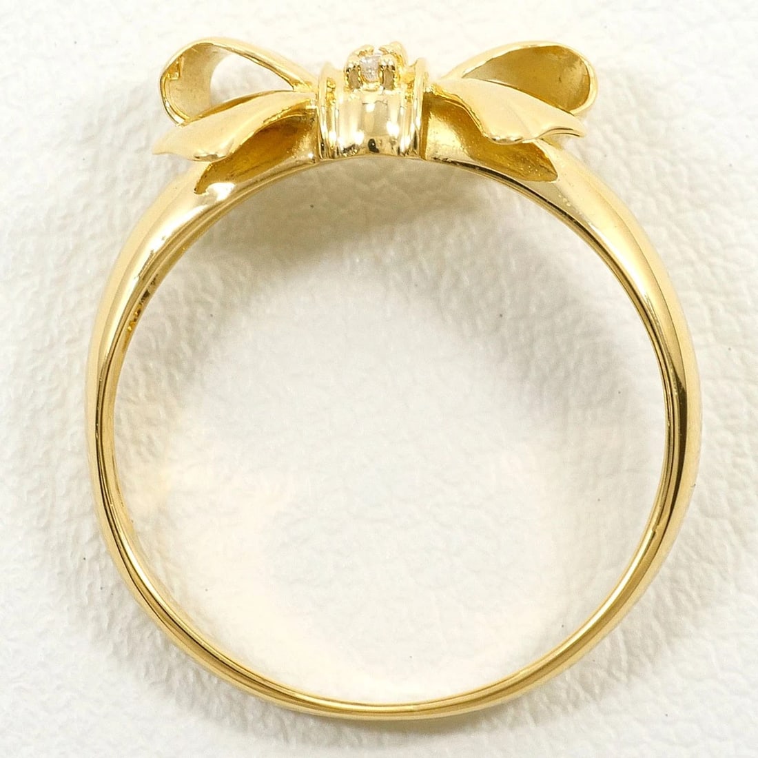 K18 GOLD RING DIAMOND - 3
