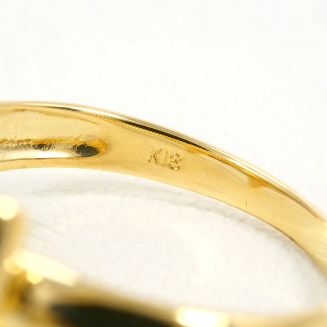 K18 GOLD RING DIAMOND - 5