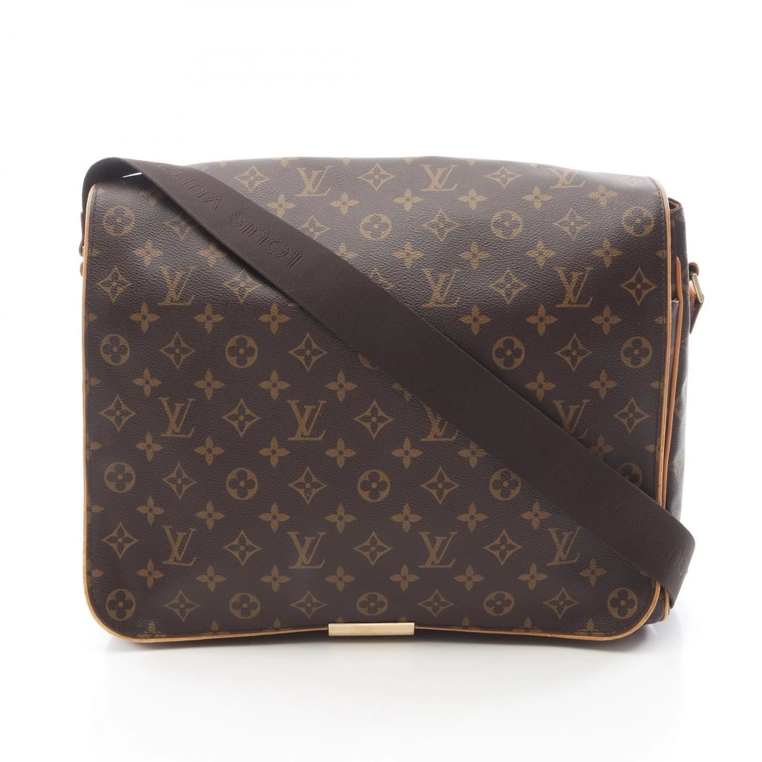 LOUIS VUITTON ABBESSES SHOULDER CROSSBODY BAG: LOUIS VUITTON Abbesses Shoulder crossbody Bag Brand: LOUIS VUITTON Type/Style: Shoulder Bag Material: Exterior Material Monogram and PVC coated canvas and leather Color: Exterior Color Brown?ish color