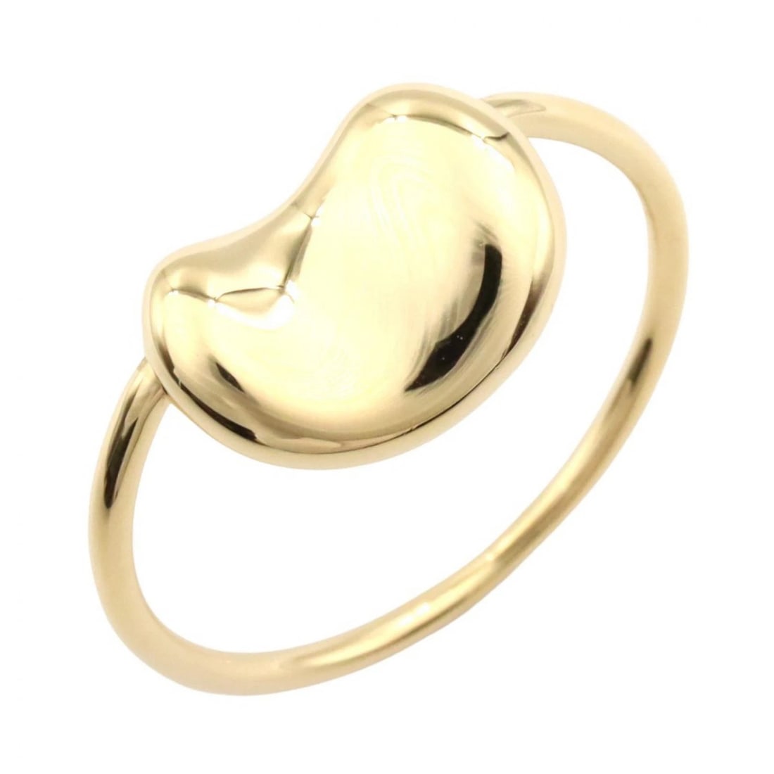 TIFFANY?CO BEAN RING 18KYG YELLOW GOLD (1 of 4)