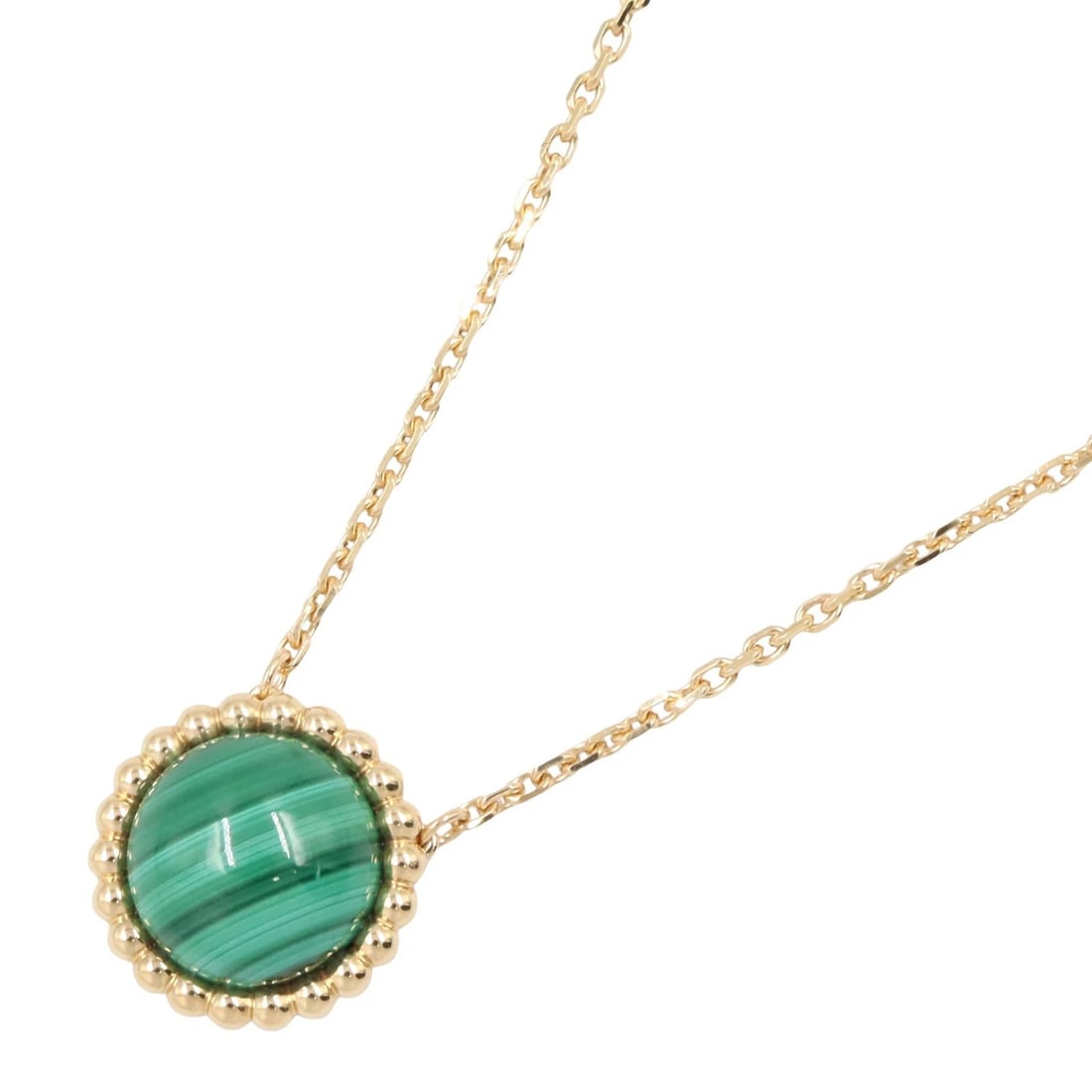 VAN CLEEF & ARPELSPERLEE COULEURS MALACHITE NECKLACE (1 of 5)