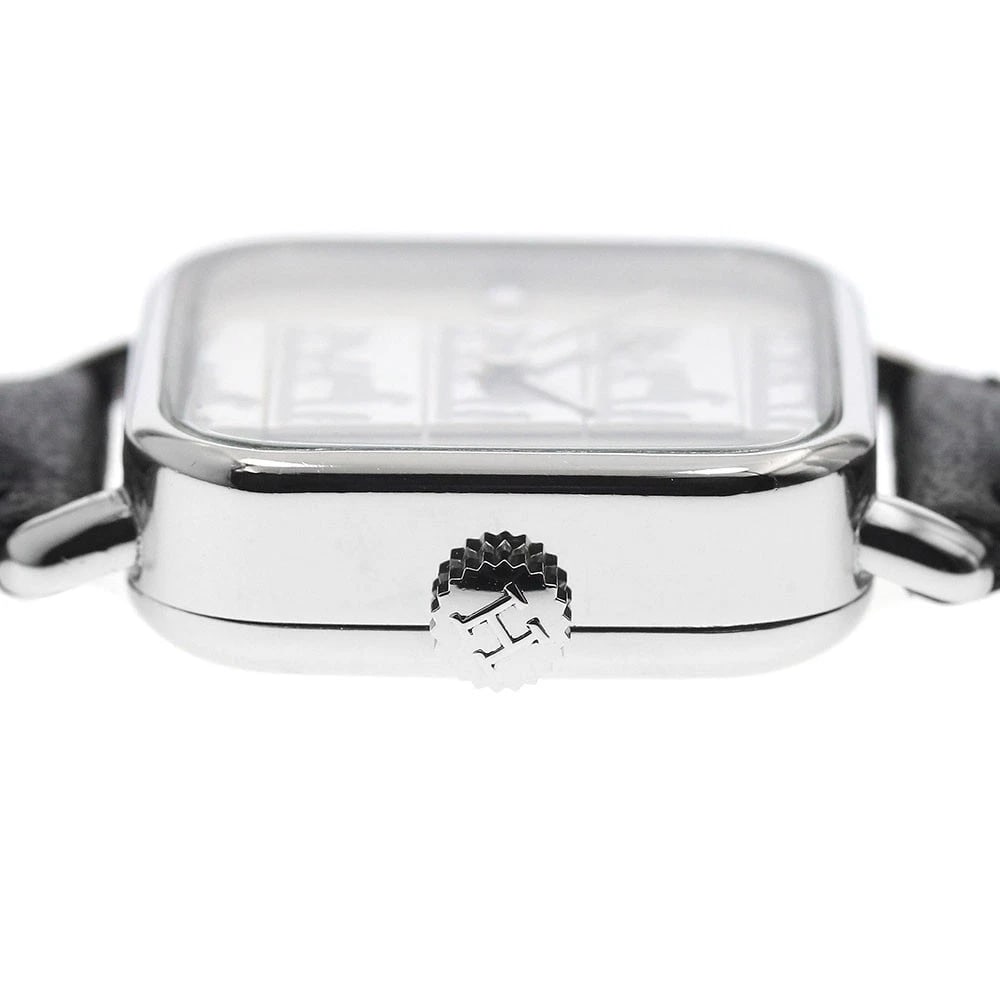 HERMES SILVER QUARTZ WATCH - 2