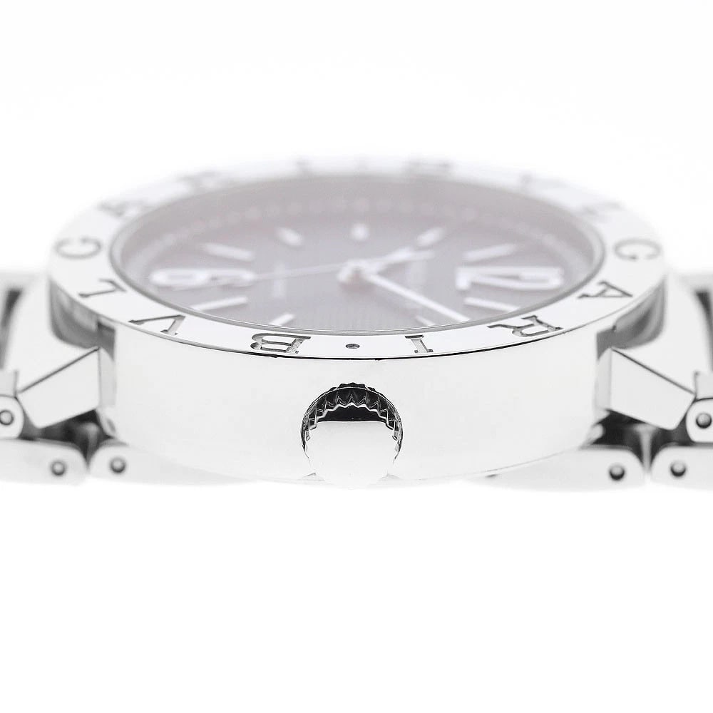 BVLGARI DATE BLACK AUTOMATIC WATCH - 4