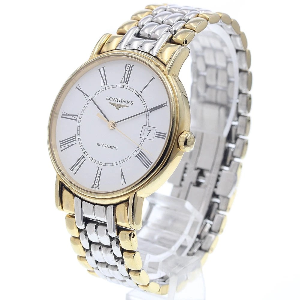 LONGINES PLAISANCE DATE WHITE DIAL AUTOMATIC WATCH - 2