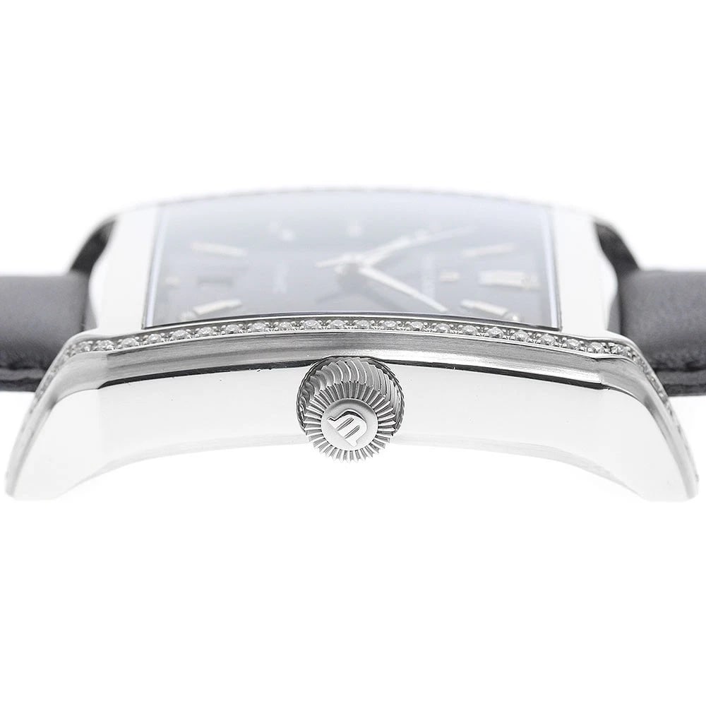 MAURICE LACROIX PONTOS RECTANGULAR AUTOMATIC WATCH - 3