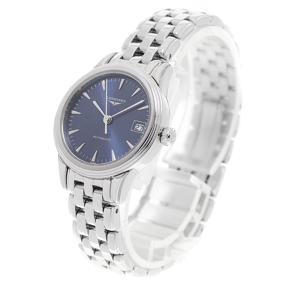 LONGINES FLAGSHIP DATE NAVY DIAL AUTOMATIC WATCH - 2