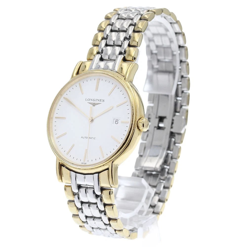 LONGINES PLAISANCE DATE WHITE DIAL AUTOMATIC WATCH - 2