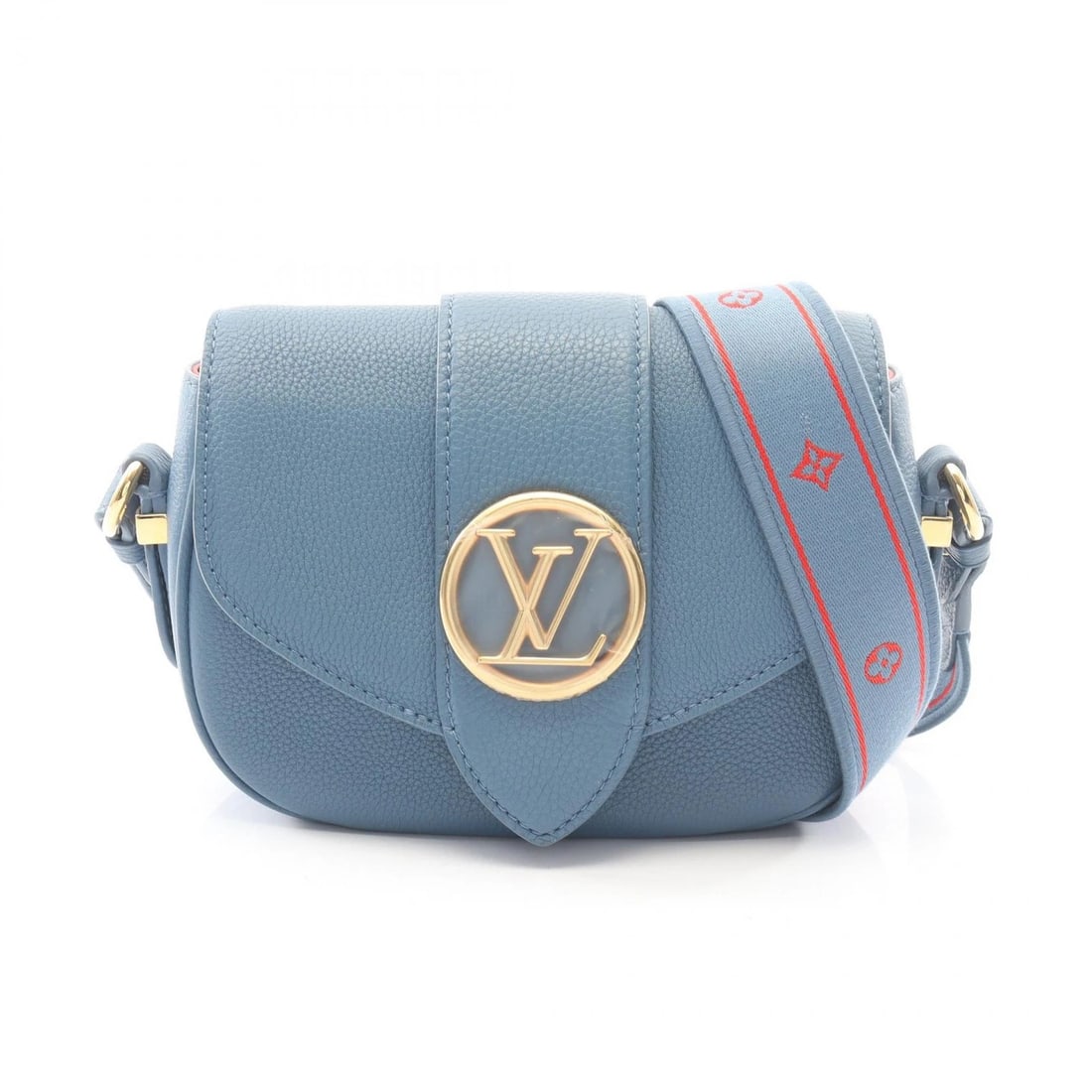 LOUIS VUITTON PONT 9 SOFT PM SHOULDER CROSSBODY BAG: LOUIS VUITTON Pont 9 Soft PM Shoulder Crossbody Bag Brand: LOUIS VUITTON Type/Style: Shoulder Bag Material: Exterior Material leather Color: Exterior Color Blue?ish colors Size: (H:6.3" x W:7.7" x D:2
