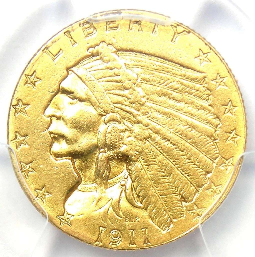 1911-D INDIAN GOLD QUARTER EAGLE $2.50 COIN: 1911-D Indian Gold Quarter Eagle $2.50 Coin Year : 1911 Denomination : $2.50 Country of Origin : United States Accessories: None Accessories Notice: When purchasing pre-owned goods, please refer to th