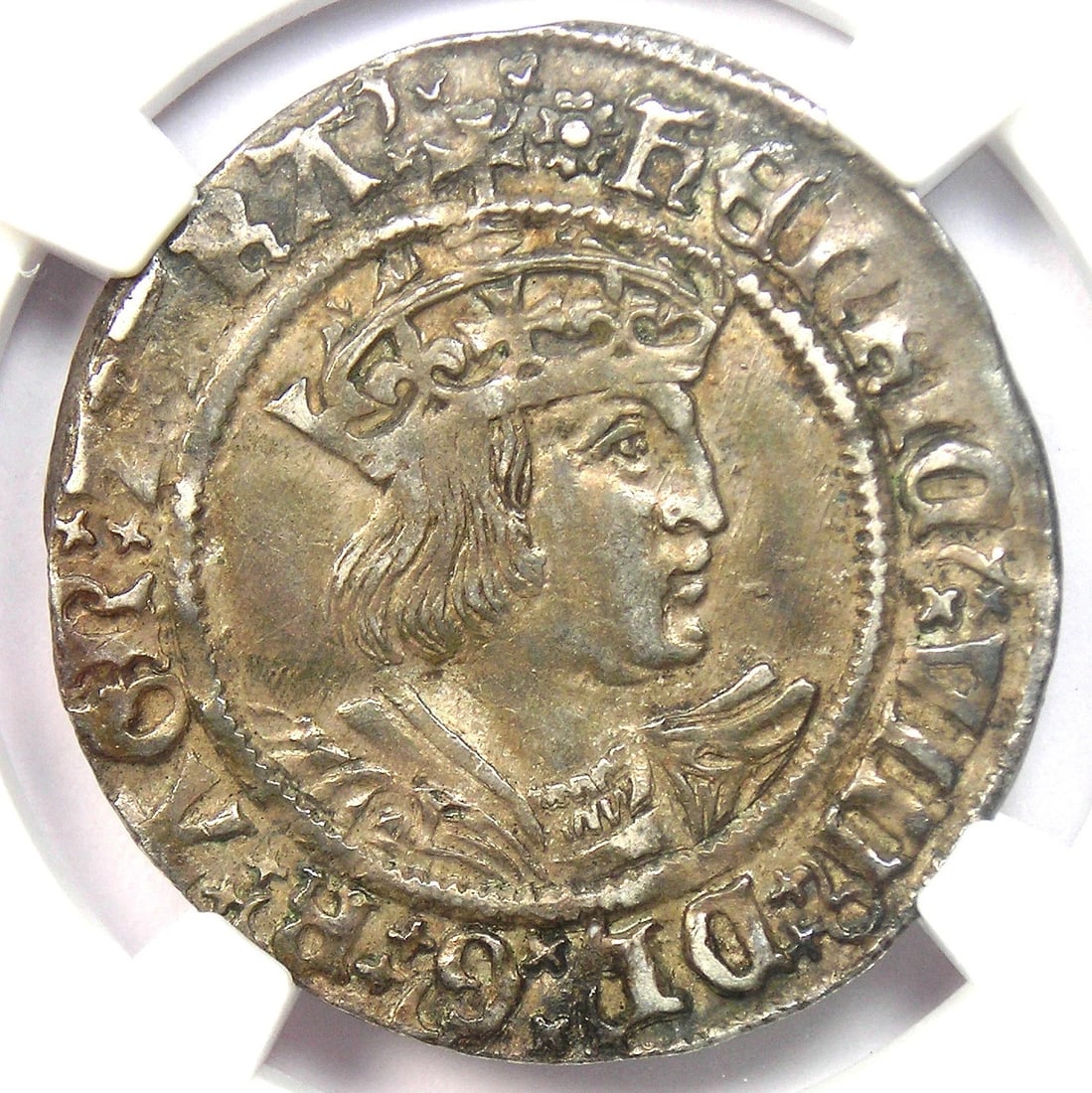 1526-44 BRITAIN ENGLAND HENRY VIII GROAT 4P RARE COIN: 1526-44 Britain England Henry VIII Groat 4P Rare Coin Year : 1526 Denomination : Fourpence Country of Origin : United Kingdom Accessories: None Accessories Notice: When purchasing pre-owned goods, ple