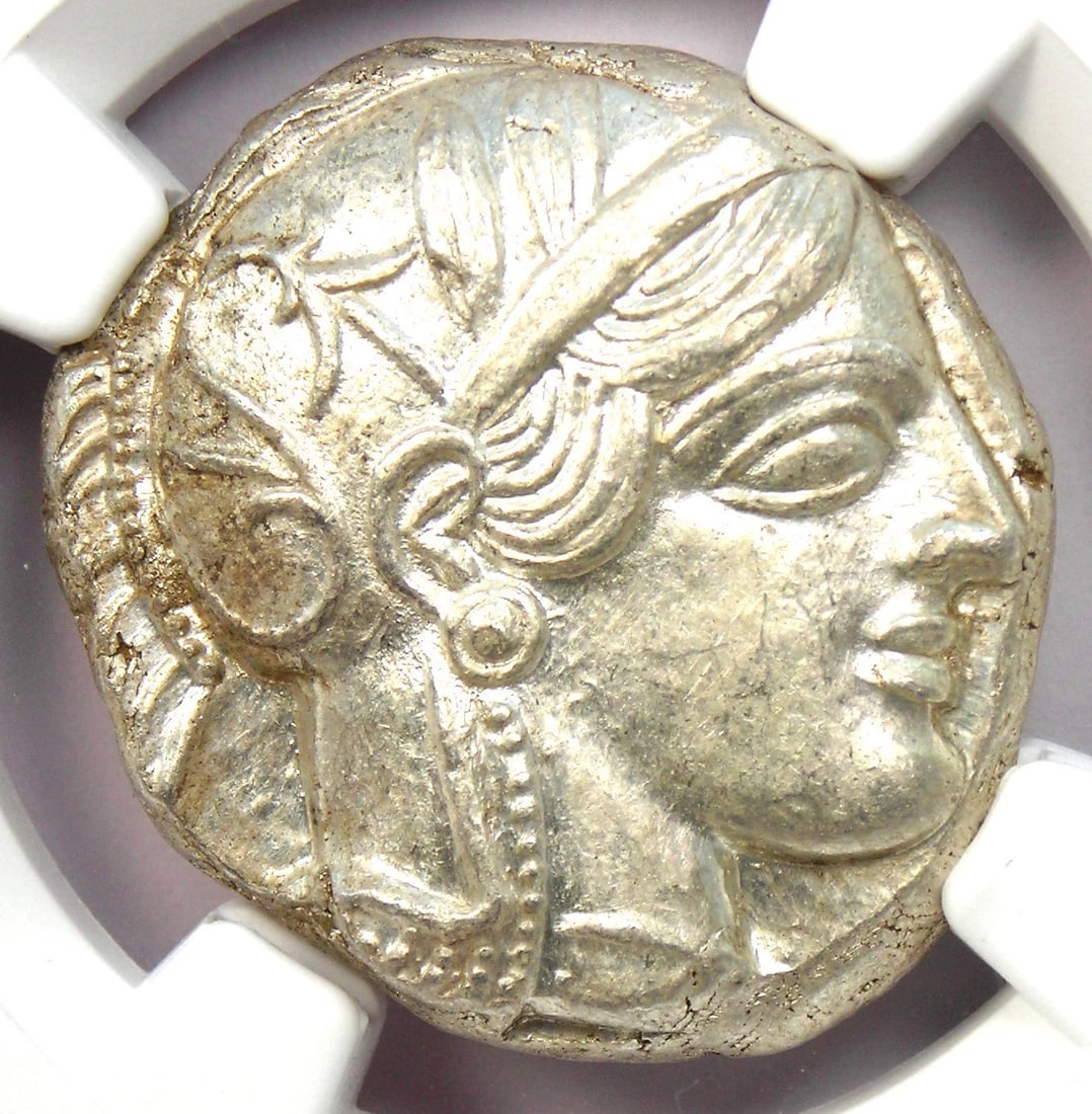 ATTICA ATHENS ATHENA OWL AR TETRADRACHM SILVER COIN: Attica Athens Athena Owl AR Tetradrachm Silver Coin Year : 404 BC Denomination : Tetradrachm Country of Origin : Greece Accessories: None Accessories Notice: When purchasing pre-owned goods, please re