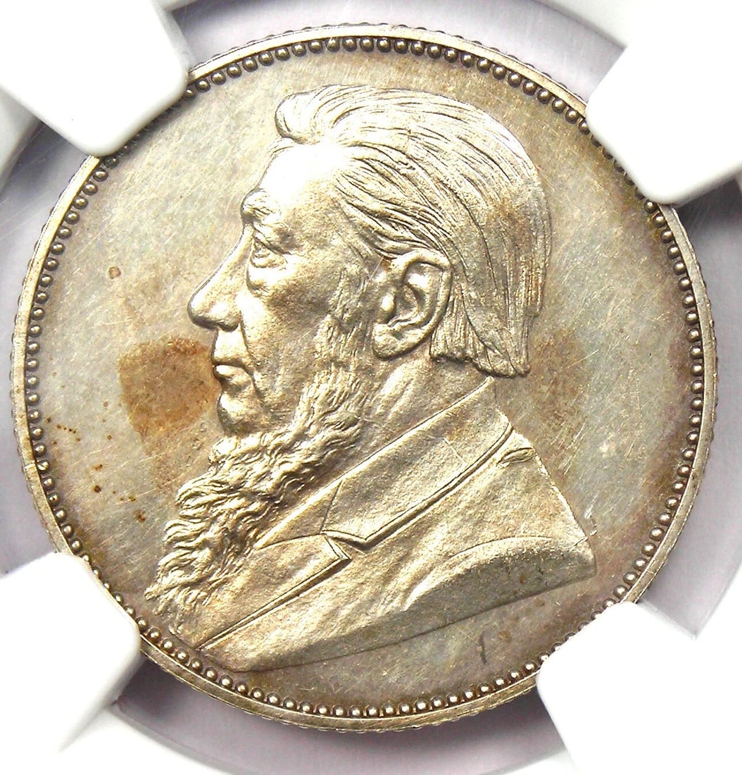 1892 PROOF SOUTH AFRICA ZAR SHILLING (1S COIN): 1892 PROOF South Africa Zar Shilling (1S Coin) Year : 1892 Denomination : 1 Shilling Country of Origin : South Africa Accessories: None Accessories Notice: When purchasing pre-owned goods, please refe