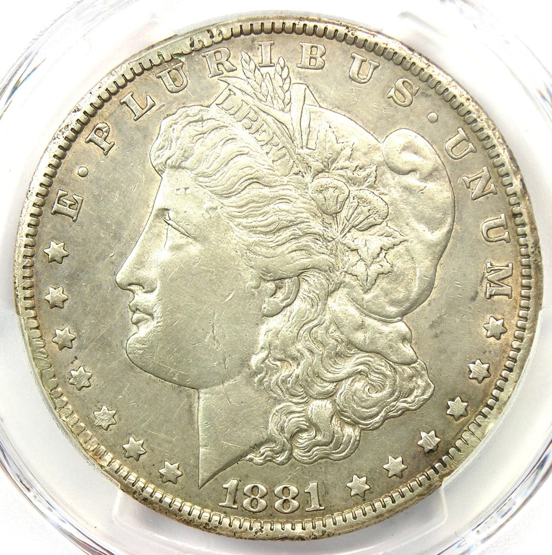 1881-CC MORGAN SILVER DOLLAR $1 CARSON CITY COIN (1 of 2)