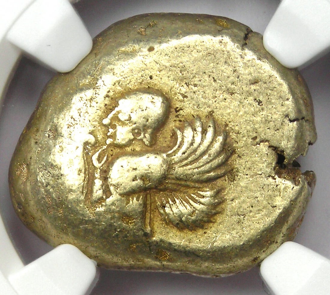 MYSIA CYZICUS EL STATER SIREN ELECTRUM COIN (1 of 4)