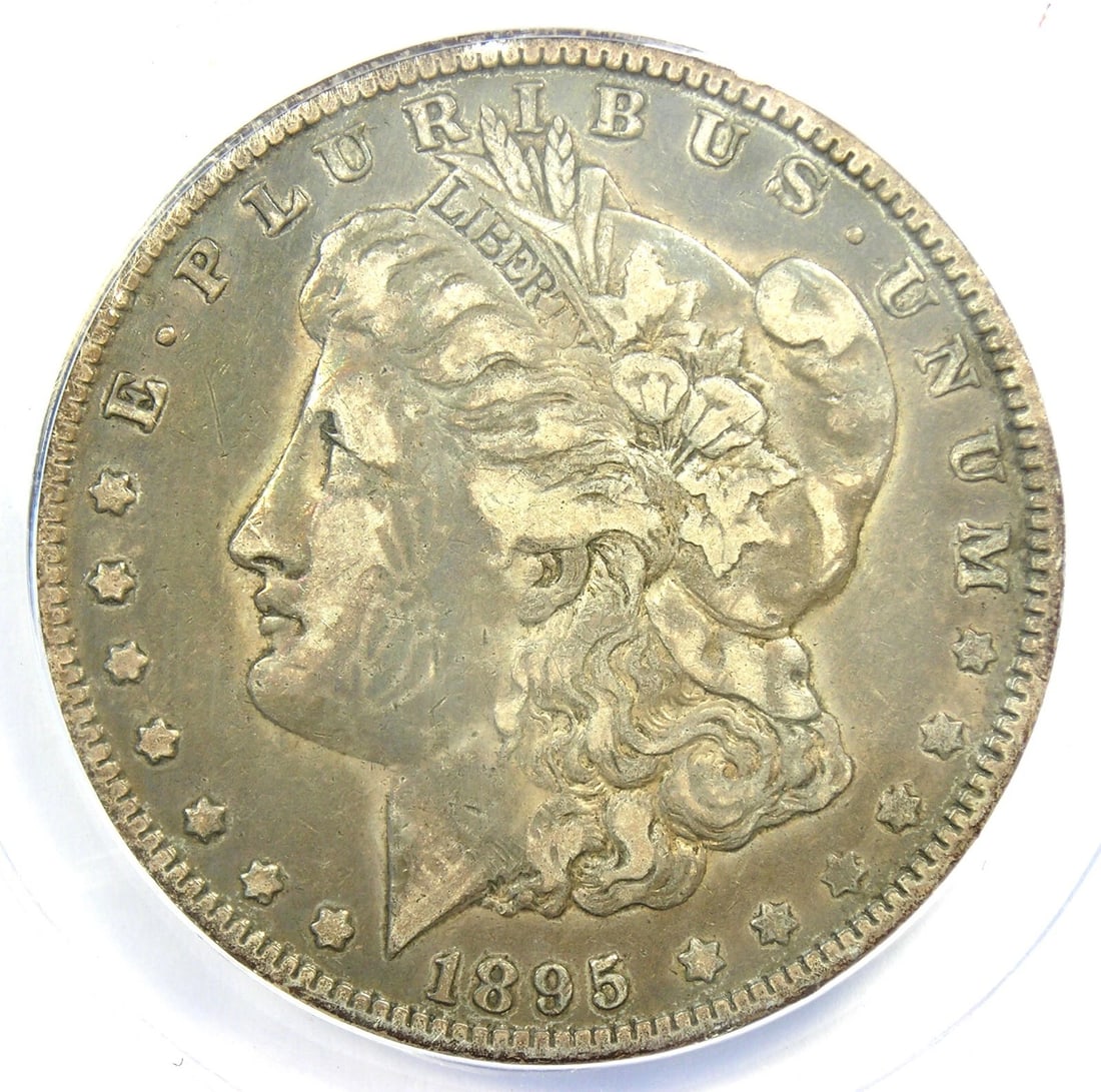 1895-O MORGAN SILVER DOLLAR: 1895-O Morgan Silver Dollar Year: 1895 Denomination: $1 Country of Origin: United States Accessories: None Accessories Notice: When purchasing pre-owned goods, please refer to the photos of the items 