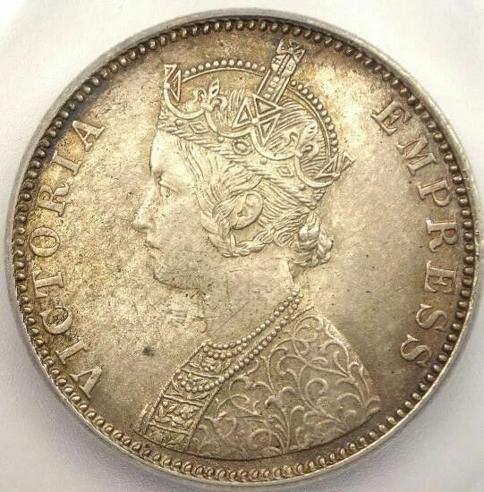1888-B INDIA VICTORIA RUPEE: 1888-B India Victoria Rupee Year: Denomination: Country of Origin: India Accessories: None Accessories Notice: When purchasing pre-owned goods, please refer to the photos of the items to check the ite