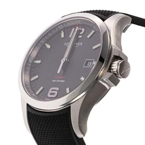 LONGINES CONQUEST V.H.P. BLACK WATCH - 3