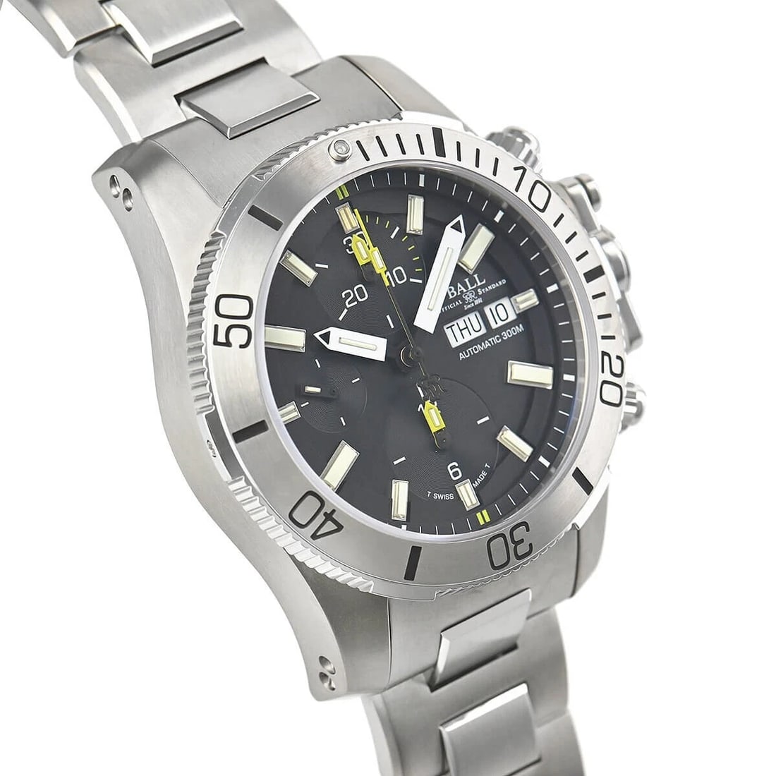 BALL WATCH SUBMARINE WARFARE CHRONOGRAPH AUTOMATIC WATCH - 2