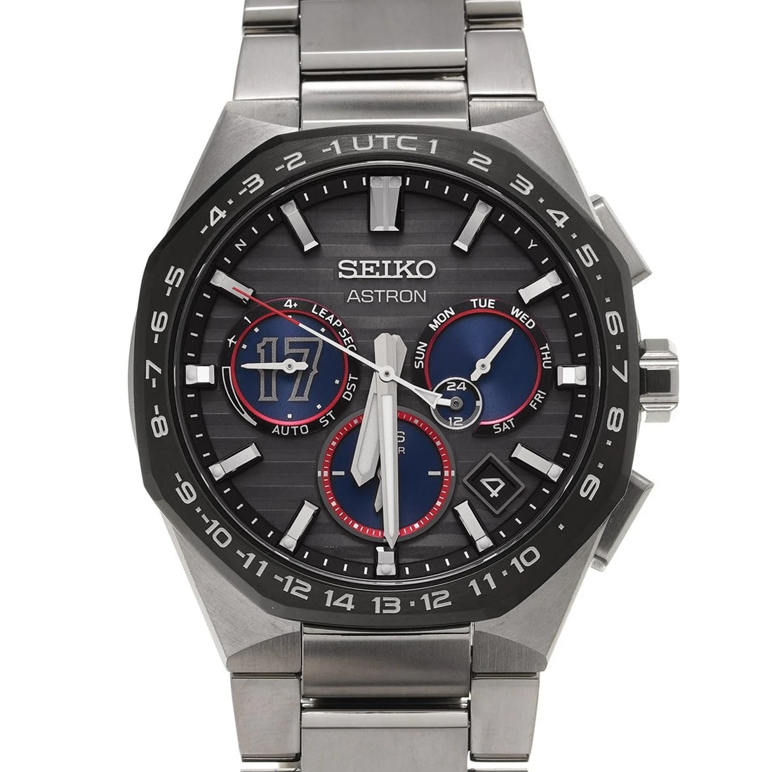 SEIKO ASTRON NEXTER SHOHEI GRAY WATCH: SEIKO Astron Nexter Shohei gray Watch Brand: SEIKO Type/Style: Wristwatch Material: Band Material titanium, Case Material titanium Color: Dial Color gray Size: ?Case? H/about 43.1mm W/about 43.1mm D/a