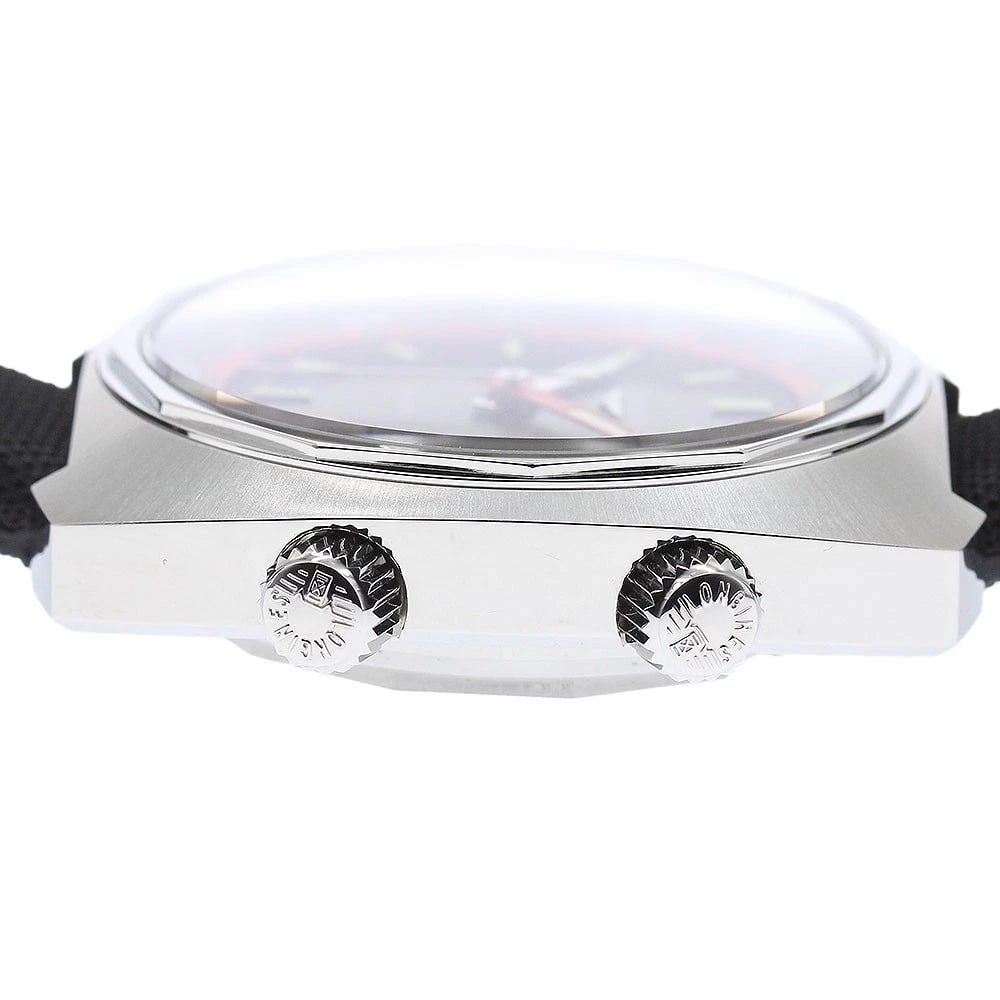 LONGINES HERITAGE DATE BLACK AUTOMATIC WATCH - 3