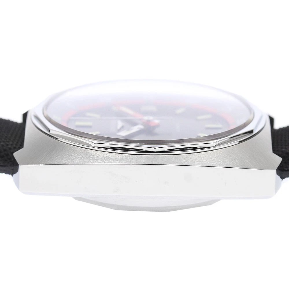 LONGINES HERITAGE DATE BLACK AUTOMATIC WATCH - 4
