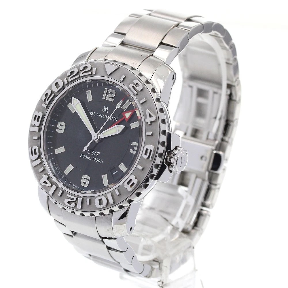 BLANCPAIN TRILOGY DATE BLACK AUTOMATIC WATCH - 2