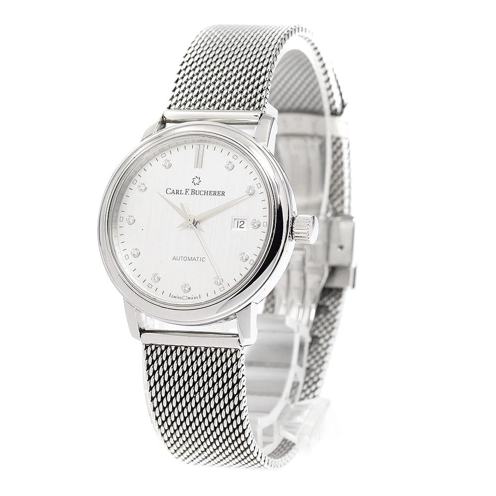 CARL F.BUCHERER DATE DIAMOND AUTOMATIC WATCH - 2