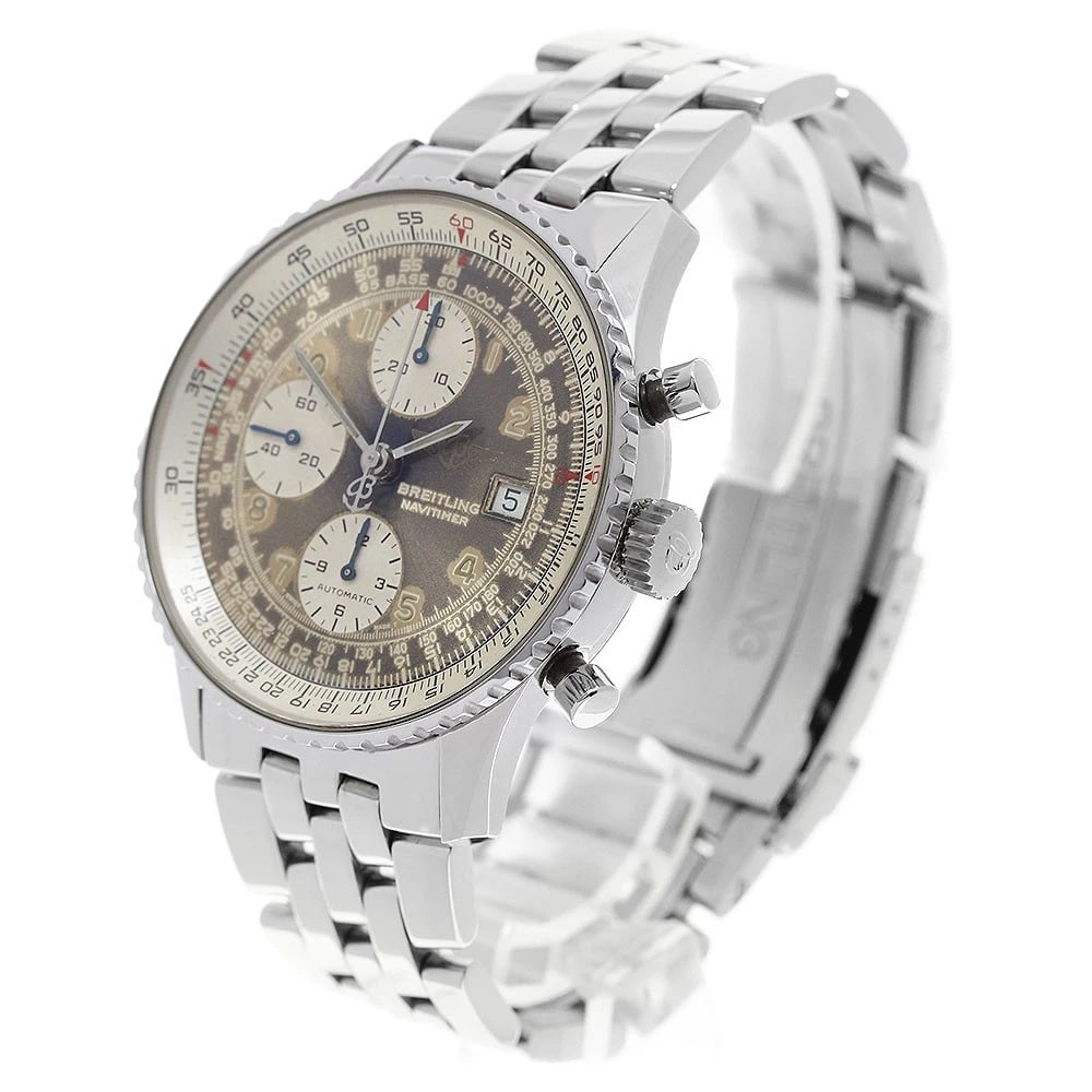 BREITLING OLD NAVITIMER DATE CHRONOGRAPH AUTOMATIC WATCH - 2