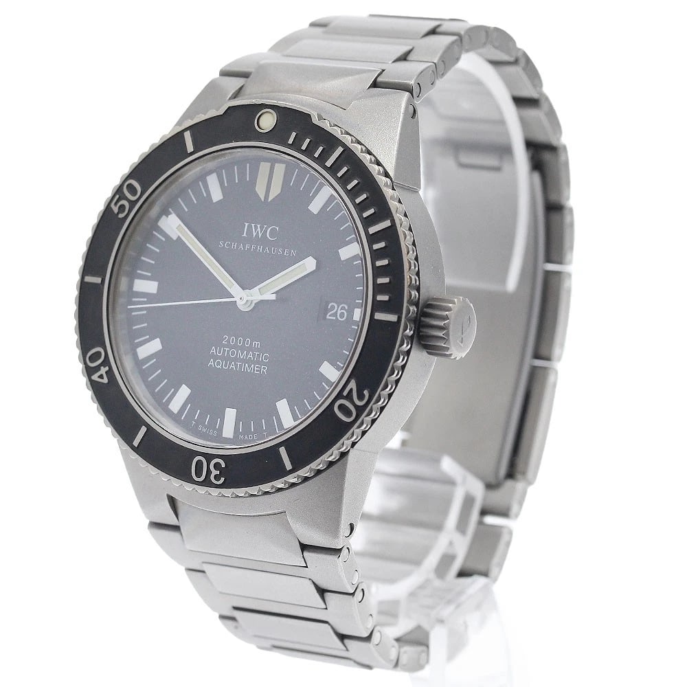 IWC SCHAFFHAUSEN AQUA TIMER DATE AUTOMATIC WATCH - 2
