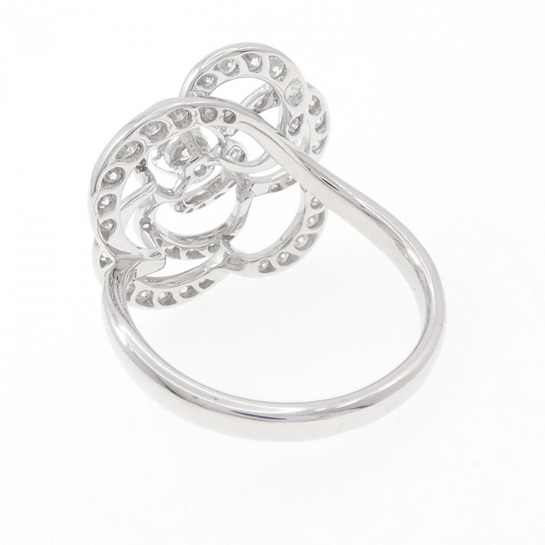 CHANEL CAMELLIA MEDIUM RING - 2