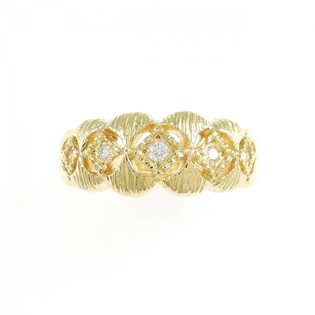 MIKIMOTO DIAMOND RING - 2