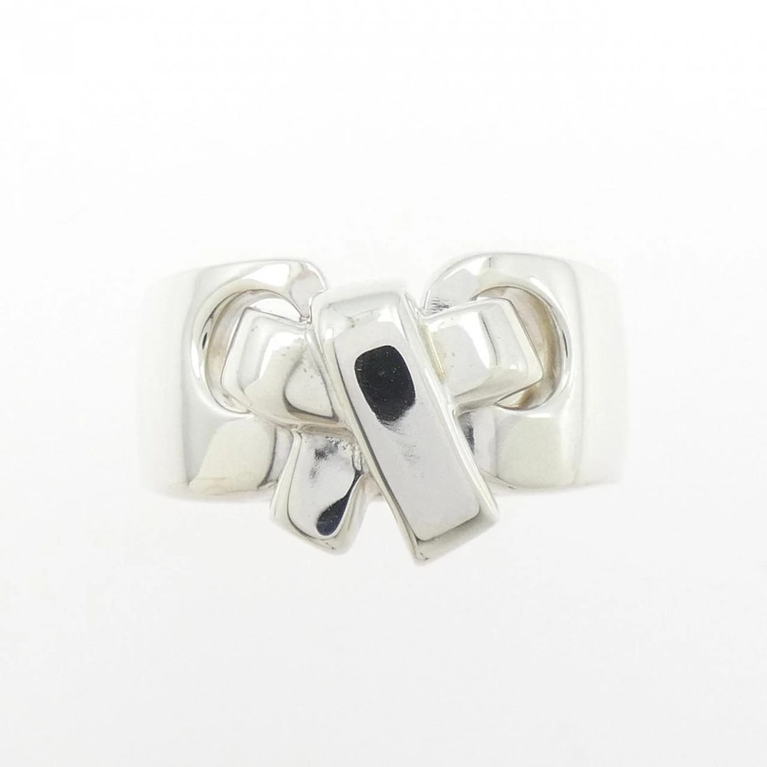 HERMES 925 RING: Hermes 925 Ring Brand: HERMES Type/Style: Hermes Ring Material: 925Silver, Color: Silver Size: US 5 Accessories: None Accessories Notice: When purchasing pre-owned goods, please refer to the photos