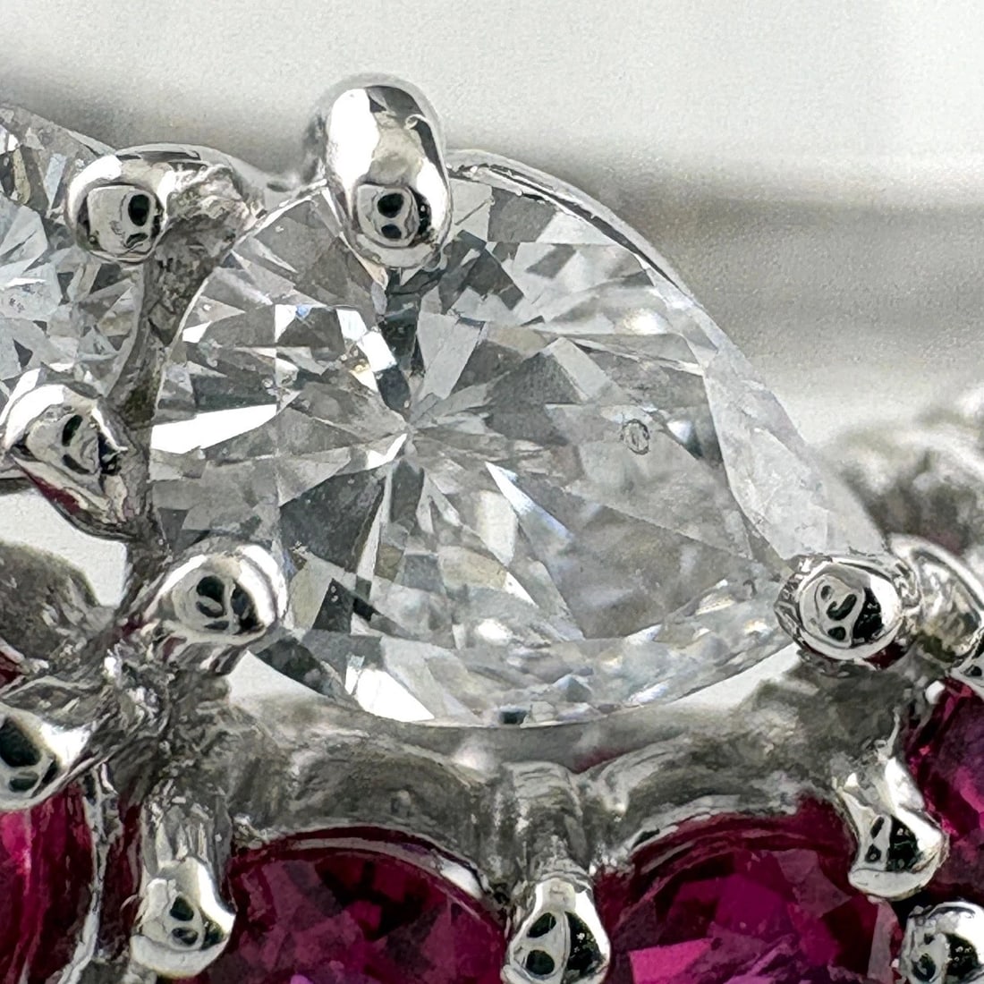 RUBY DESIGN RING PLATINUM - 2