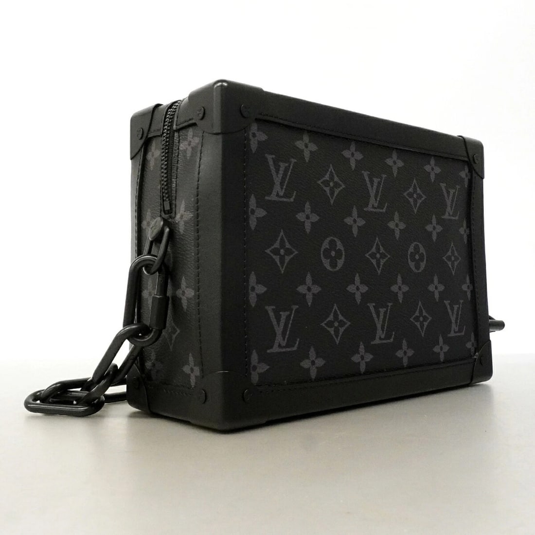 LOUIS VUITTON MONOGRAM ECLIPSE SOFT TRUNK SHOULDER BAG - 2