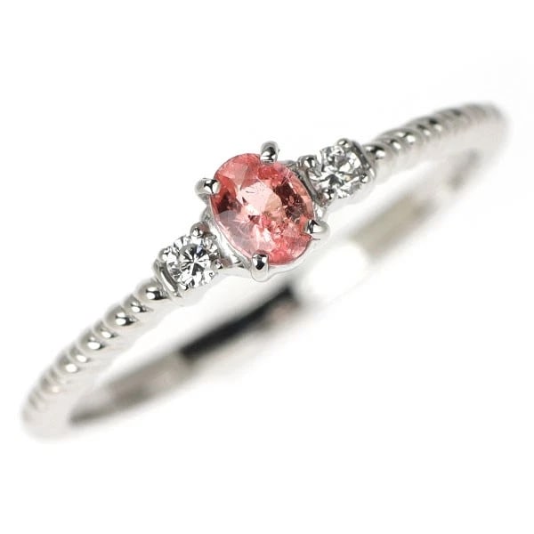 PT950 NIGERIAN VEILINENITE DIAMOND RING: Pt950 Nigerian Veilinenite Diamond Ring Brand: None Type/Style: Ring Material: Pt950, Main Stone Natural Color: Pt Size: 4.5 US Accessories: None Accessories Notice: When purchasing pre-owned goods,