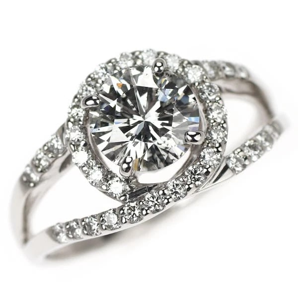 PT900 DIAMOND RING: Pt900 diamond ring Brand: None Type/Style: Ring Material: Pt900, Main Stone Natural Color: Pt Size: 6 US Accessories: None Accessories Notice: When purchasing pre-owned goods, please refer to the